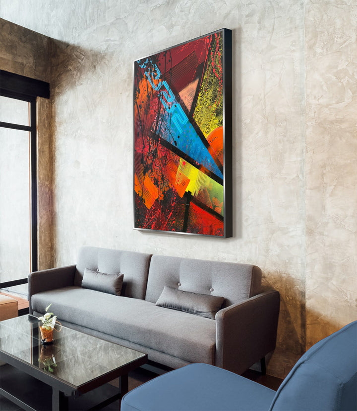 COLOR EXPLOSION 36"x24"