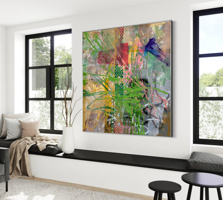 NATURE'S PALIMPSEST 39.4"x39.4"