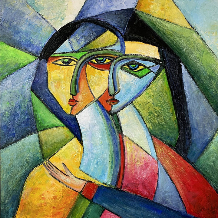 MERGING PERSONALITIES 32"x32"