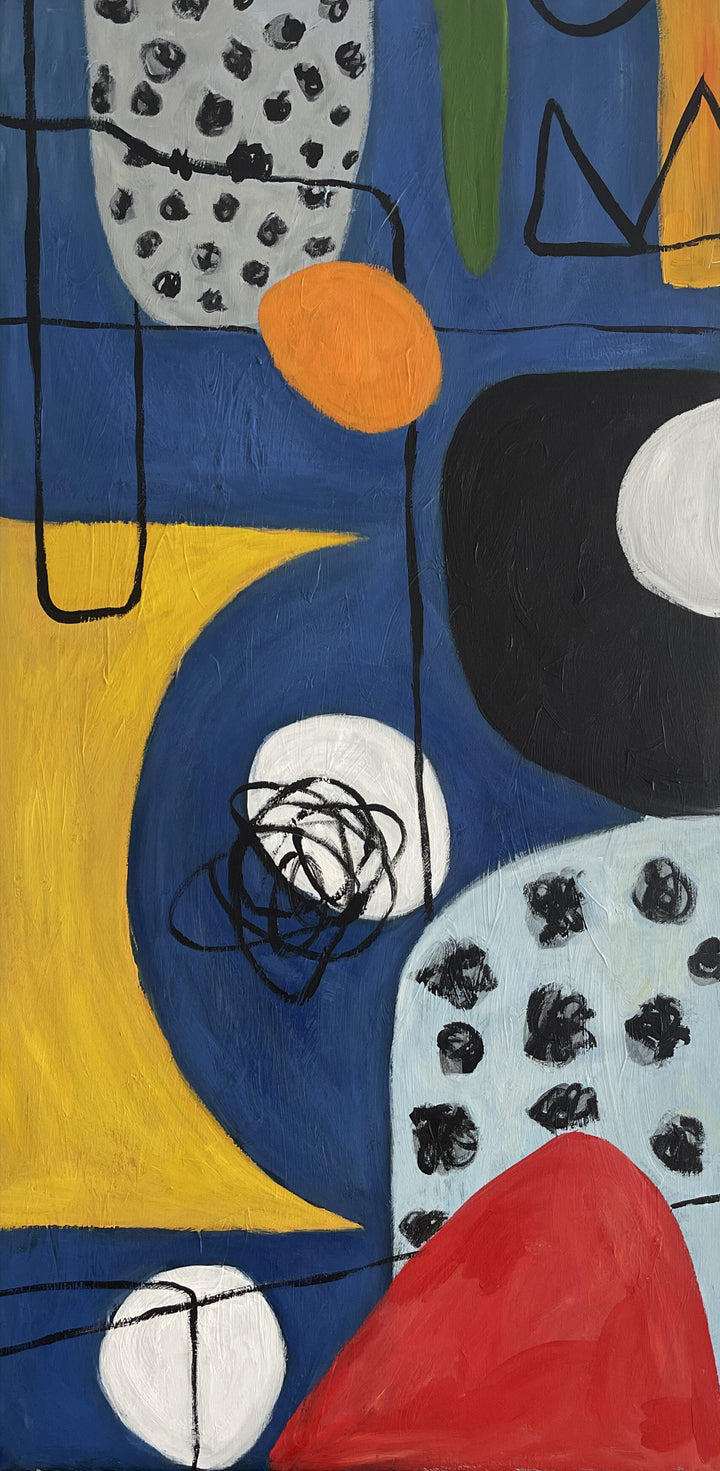 GEOMETRIC VIBRANCE 46"x23"