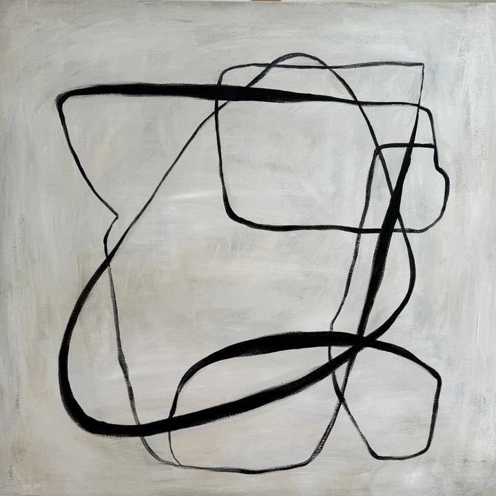 LINEAR GEOMETRIC 40"x40"
