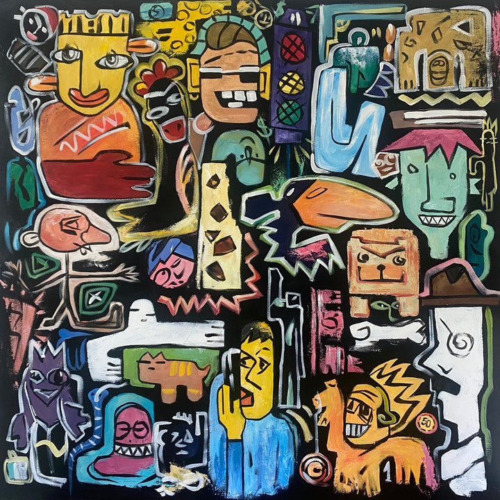 MODERN SOCIETY 50"x50"