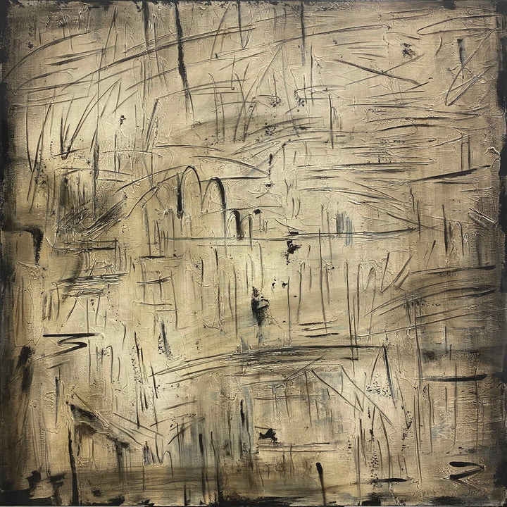 OLD WRITINGS 50"x50"