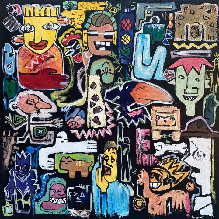 MODERN SOCIETY 60"x60"