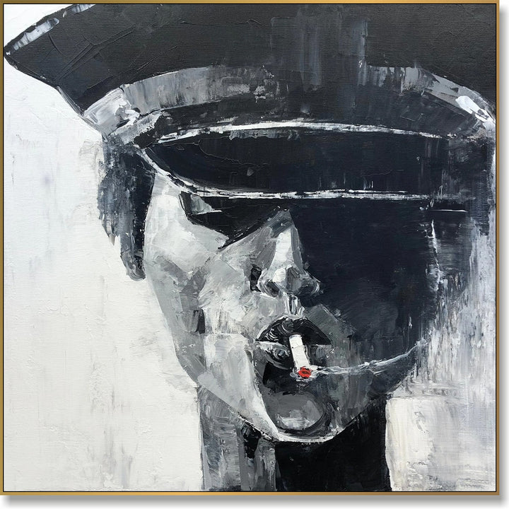 GIRL WITH A CIGARETTE