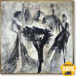 SHADOW CHOREOGRAPHY 40"x40"