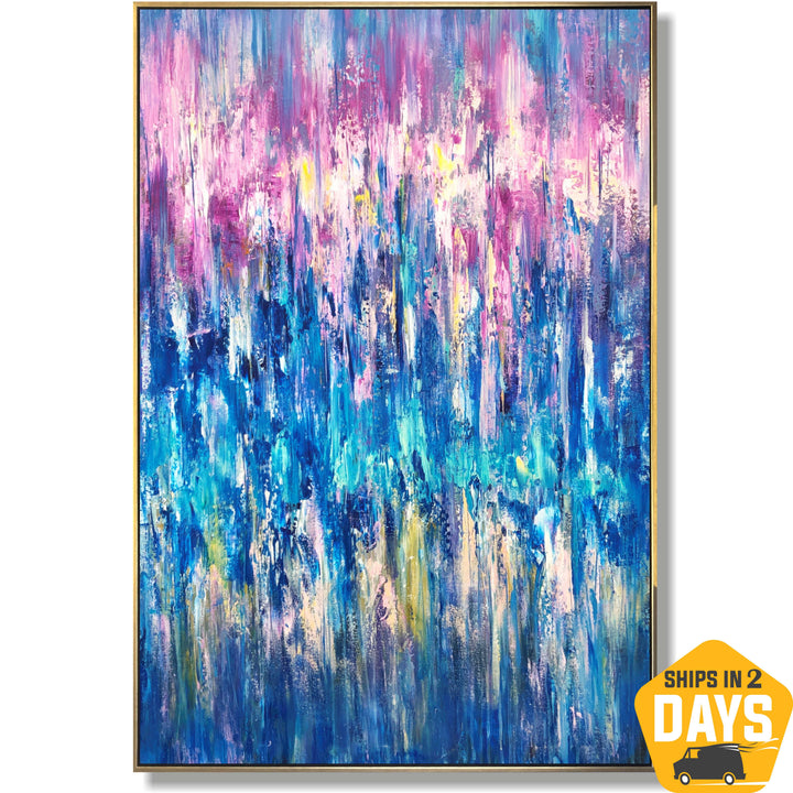VIVID WAVES 54"x36"