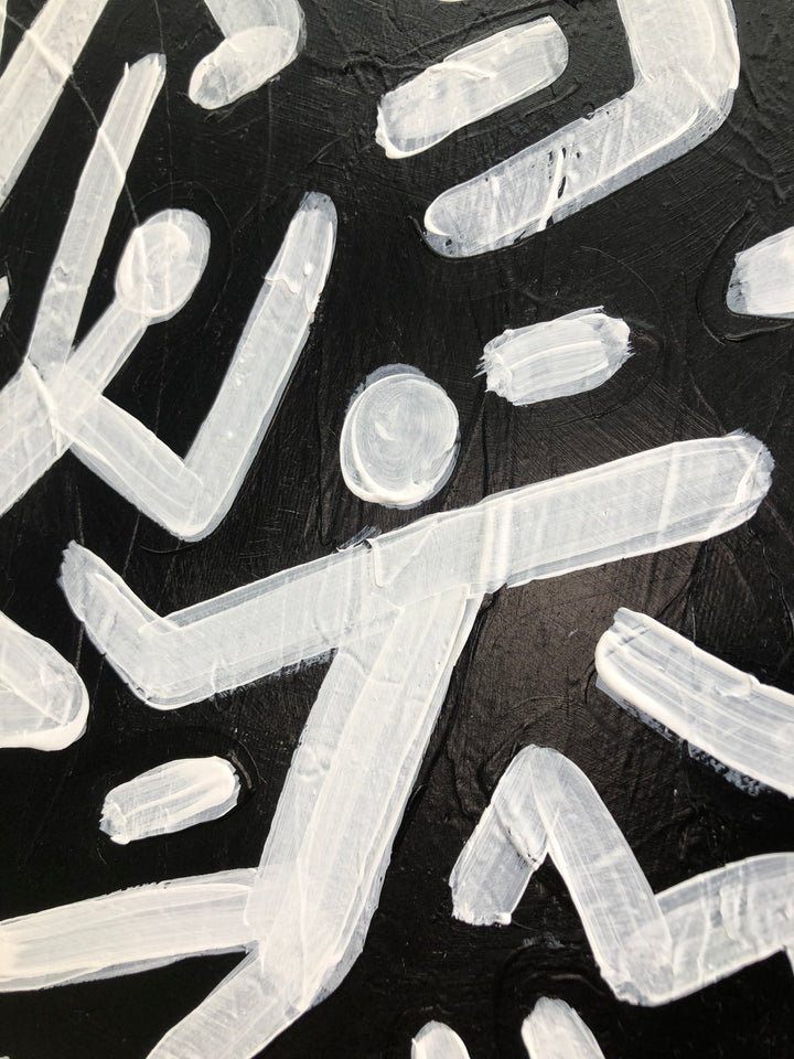 GEOMETRIC DANCE 32"x32"