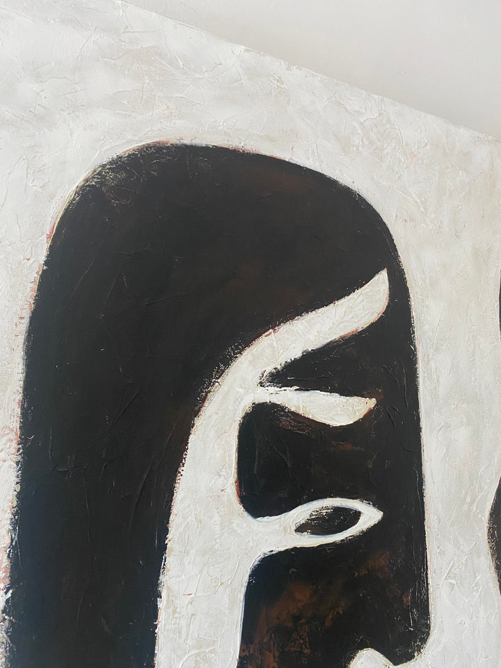 WHISPERED SIHOUETTES 50"x50"