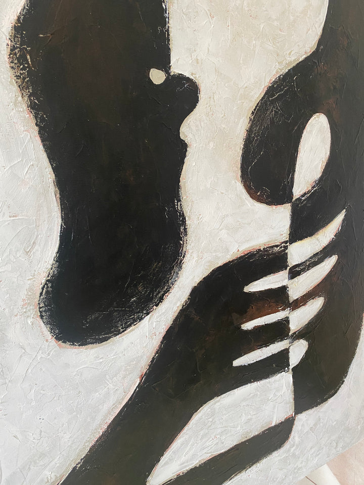 WHISPERED SIHOUETTES 50"x50"