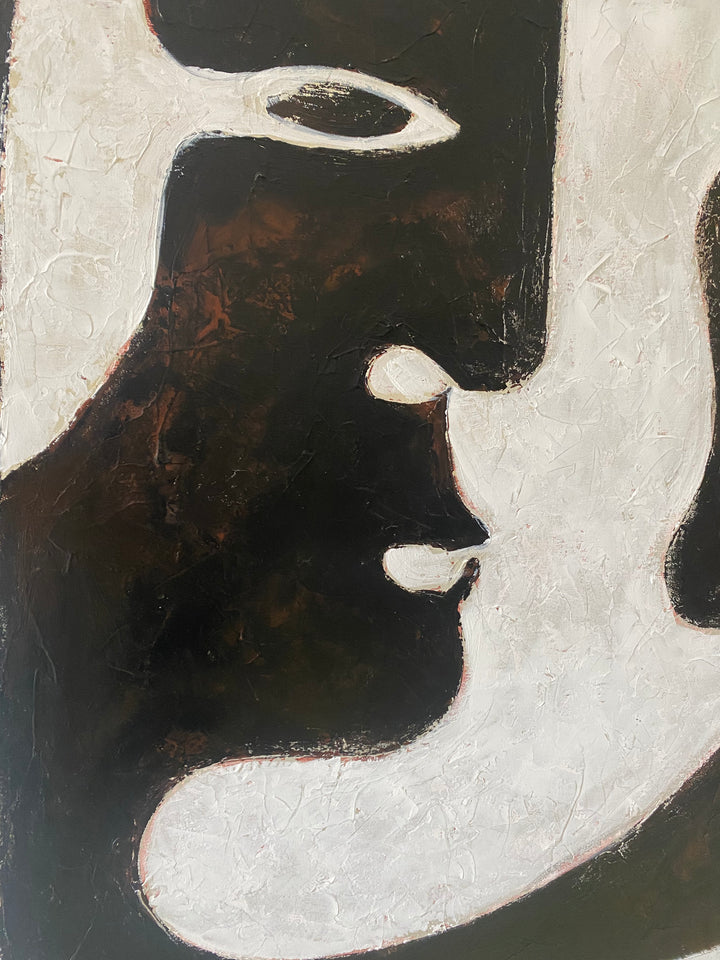 WHISPERED SIHOUETTES 50"x50"