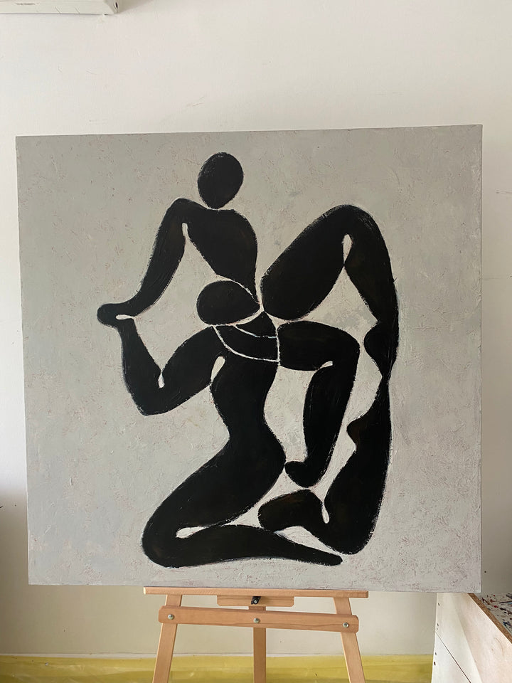 RYTHMIC CONTOURS 46"x46"