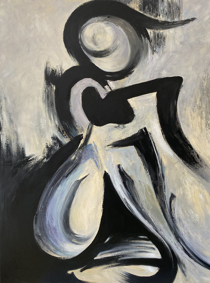 SILHOUETTE IN MOTION 64"x48"