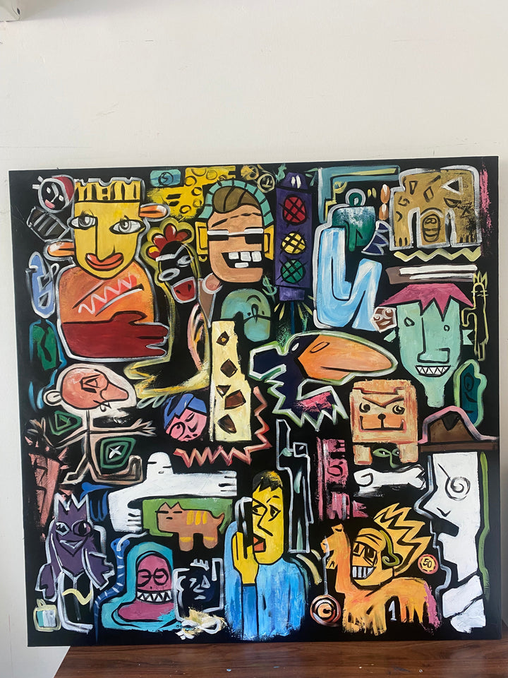 MODERN SOCIETY 50"x50"