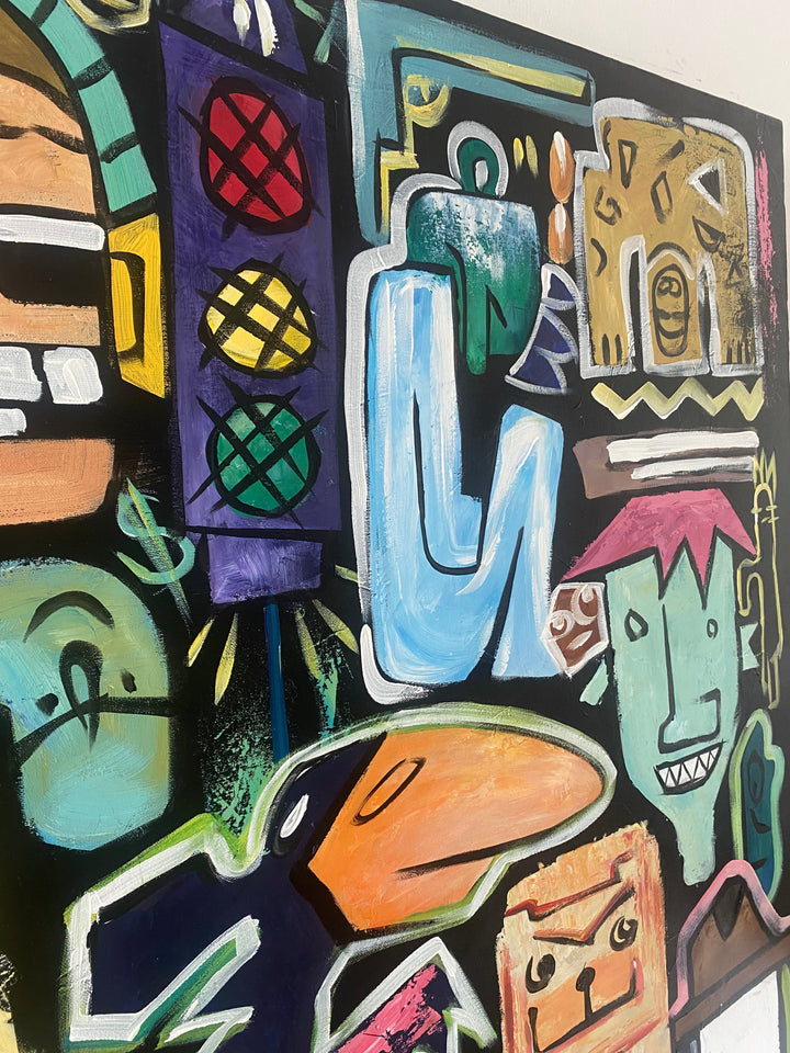 MODERN SOCIETY 50"x50"