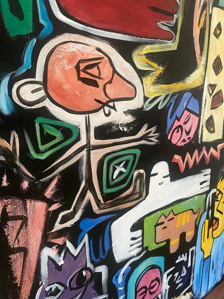 MODERN SOCIETY 50"x50"