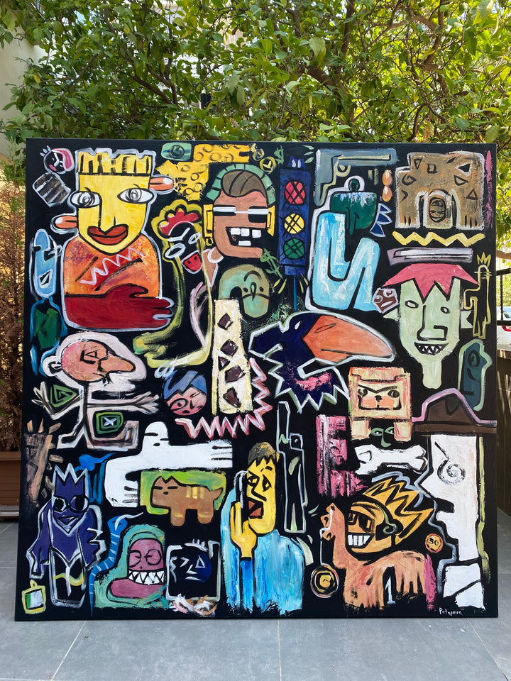 MODERN SOCIETY 60"x60"