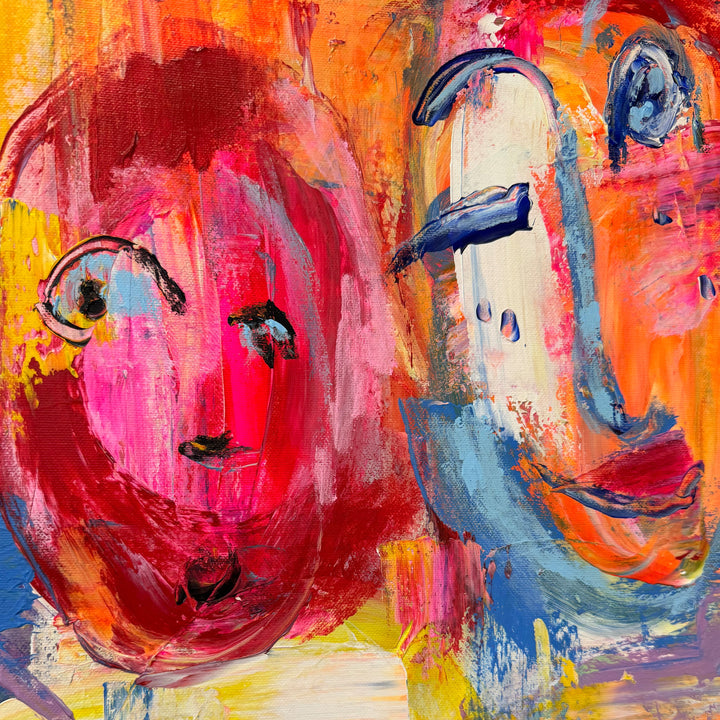 DUALITY OF FACES 2P 20"x40"