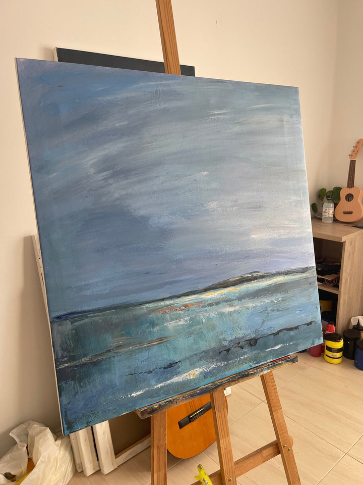 COSTAL BLISS 32"x32"