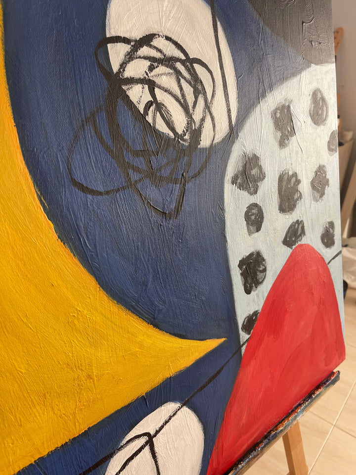 GEOMETRIC VIBRANCE 46"x23"