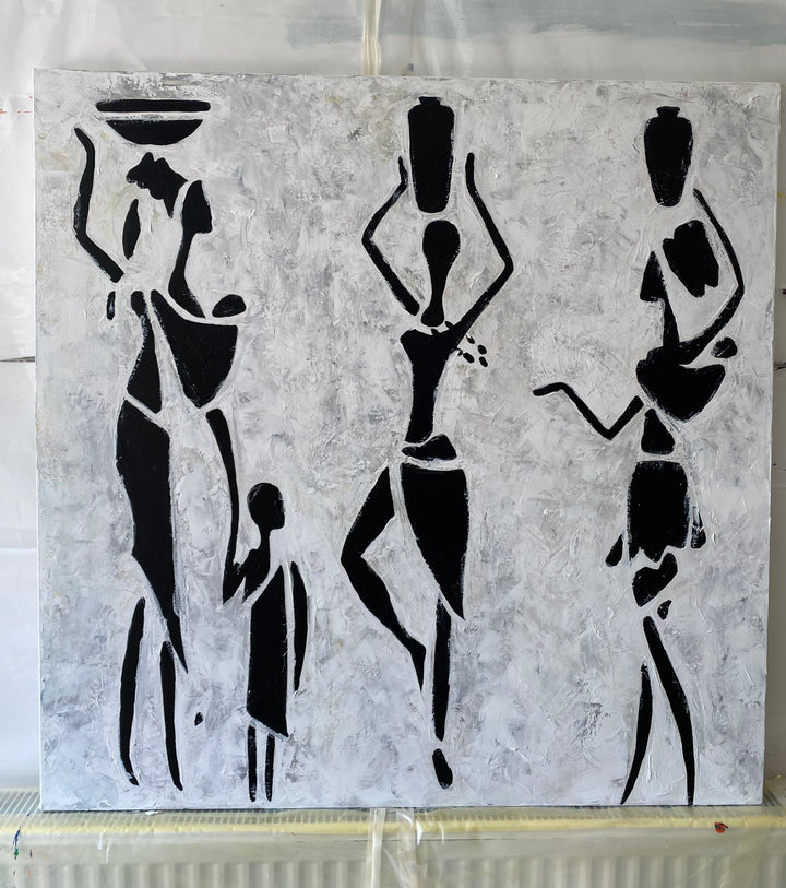 ECHOES OF AFRICA 39.7"x39.7"