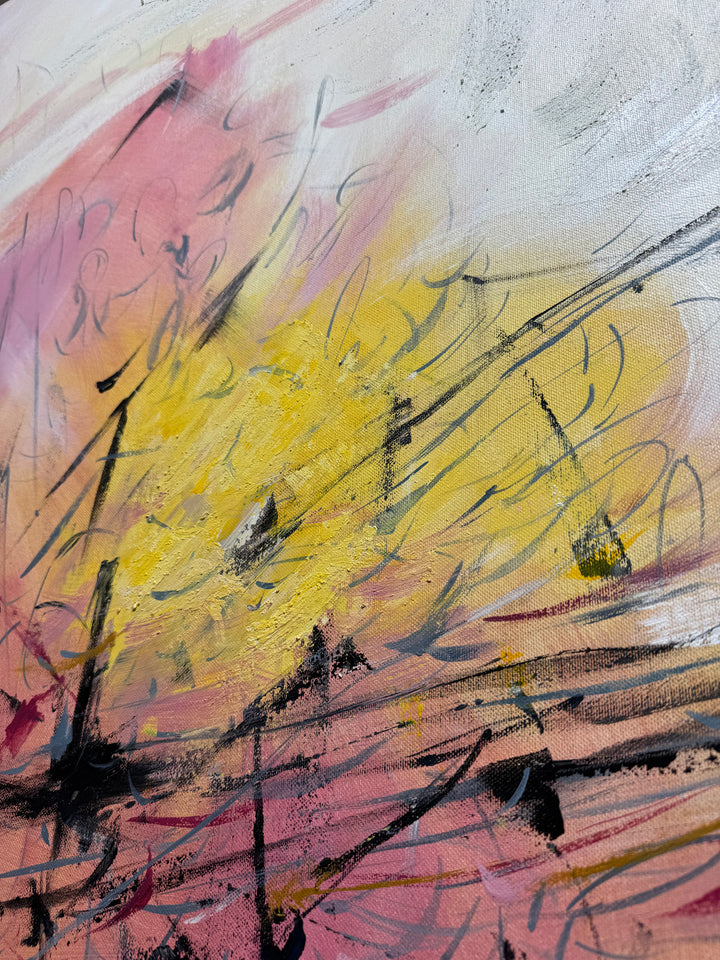 JOYFULL HUES 50"x50"