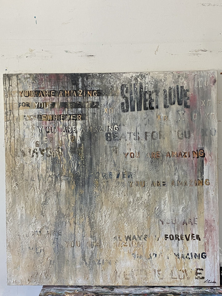 YOU ARE AMAZING FOREVER 32"x32"