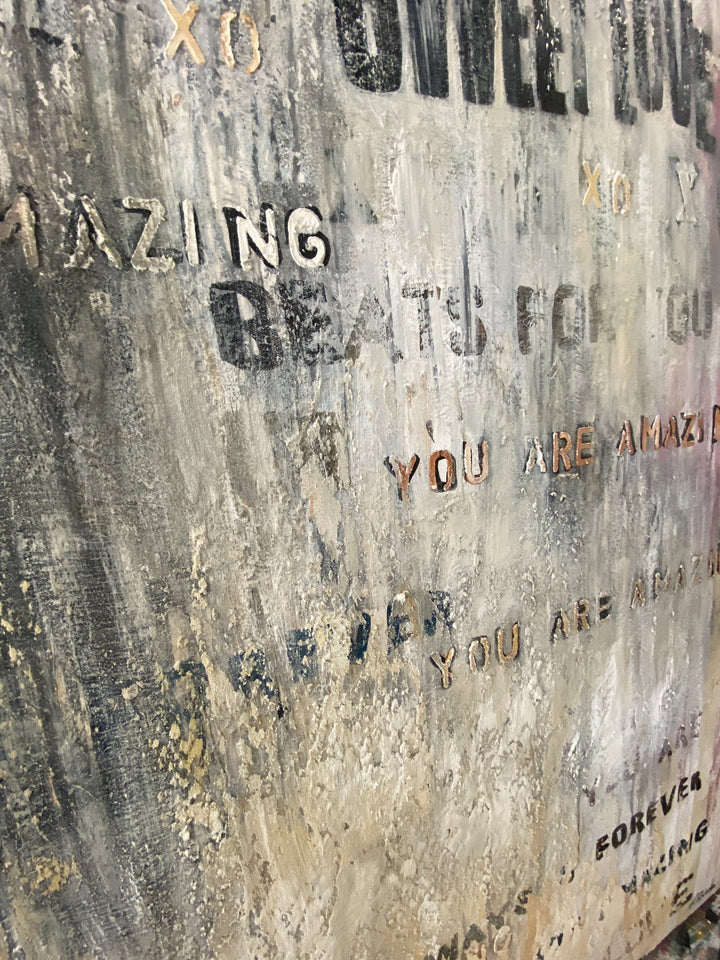 YOU ARE AMAZING FOREVER 32"x32"