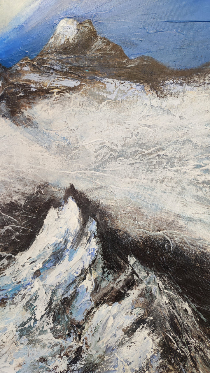 SNOWY SUMMITS 2P 36"x72"