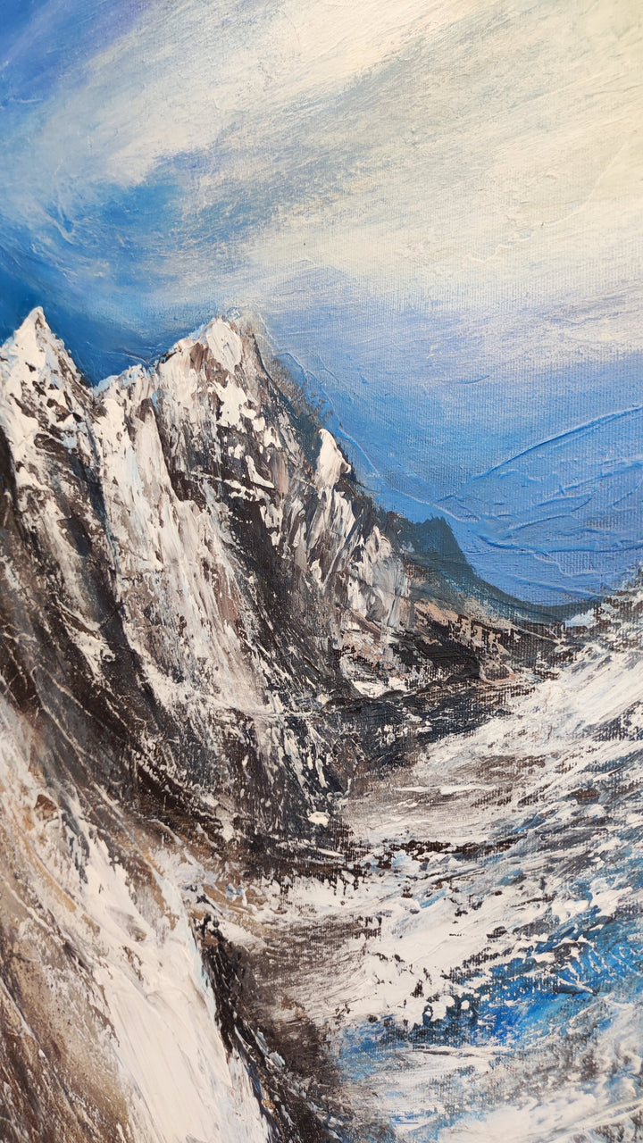 SNOWY SUMMITS 3P 36"x108"