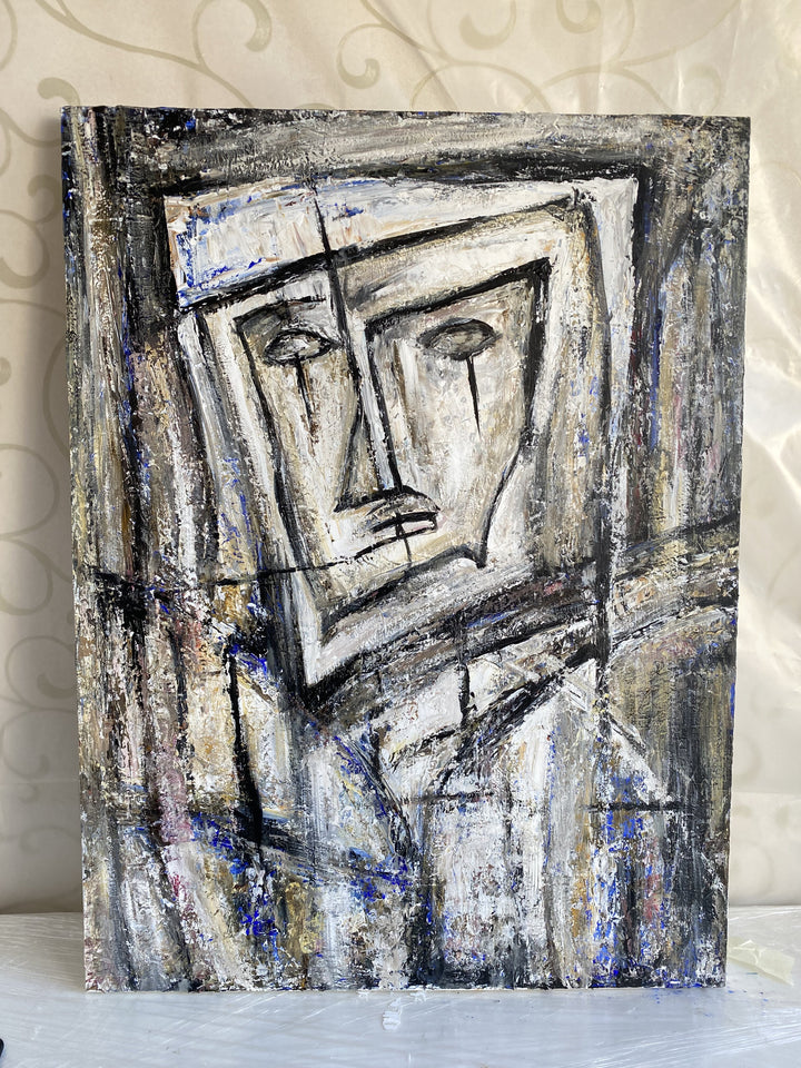 CUBIST FLAIR FACE 40x30"