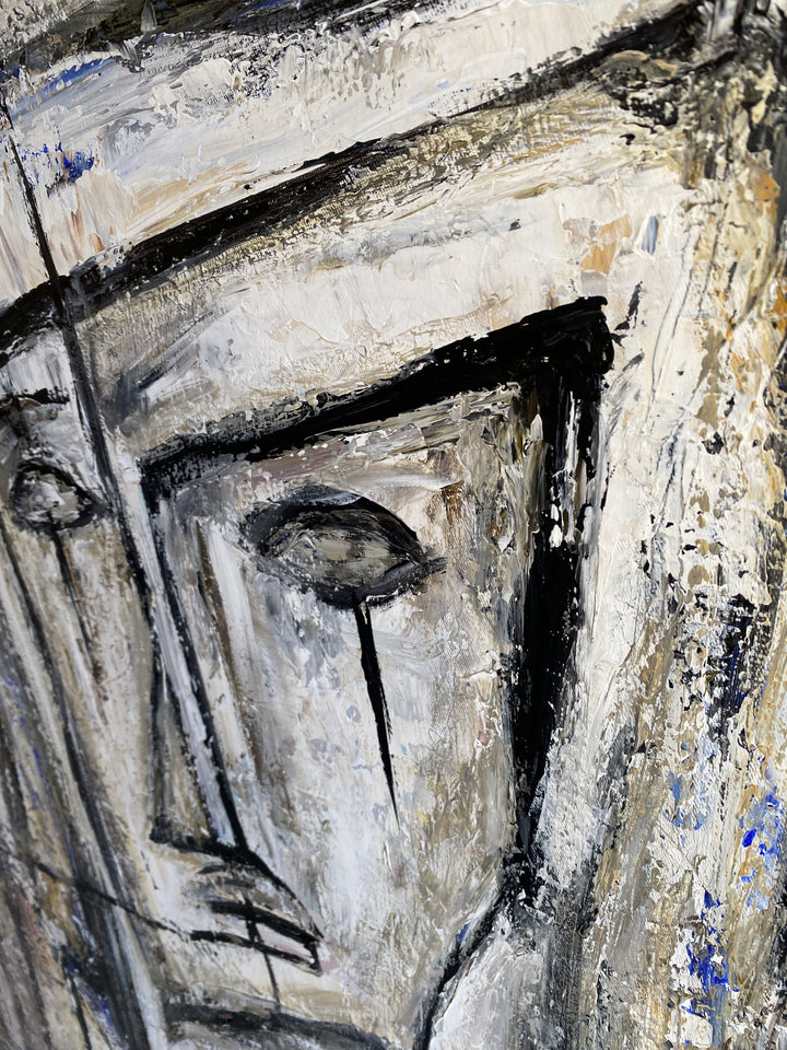 CUBIST FLAIR FACE 40x30"