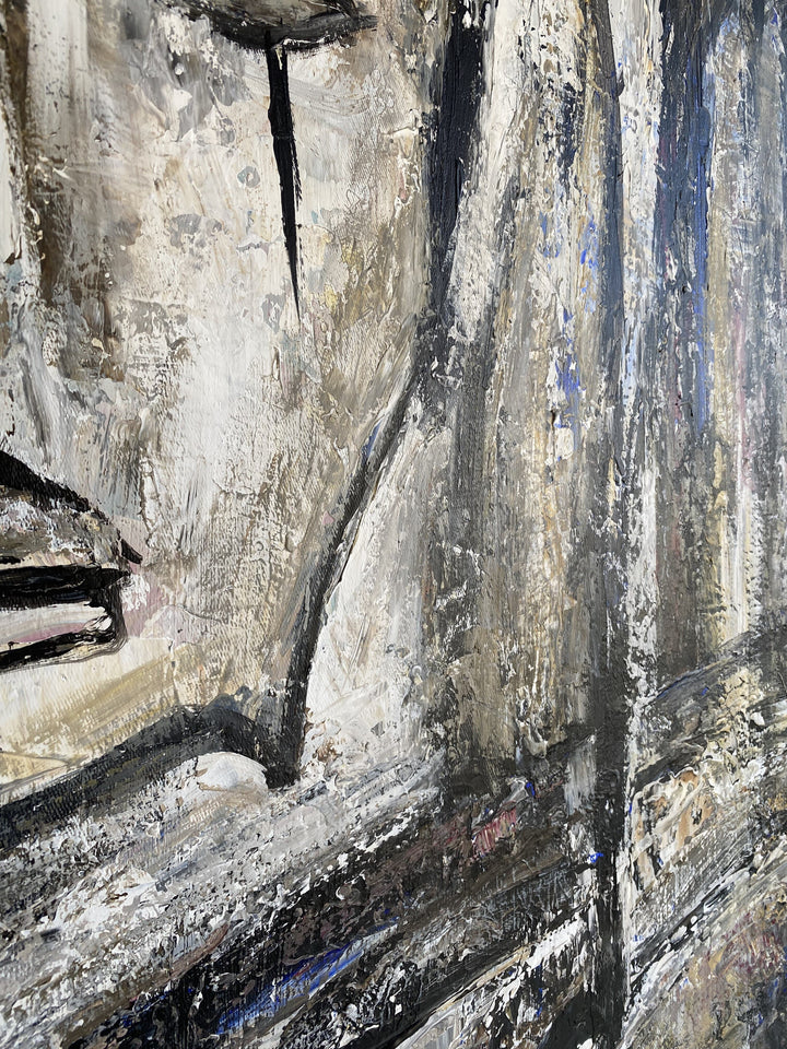 CUBIST FLAIR FACE 40x30"