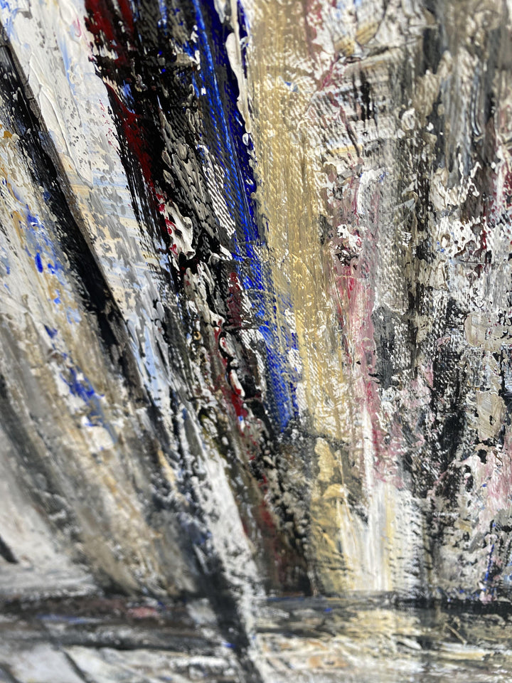 CUBIST FLAIR FACE 40x30"