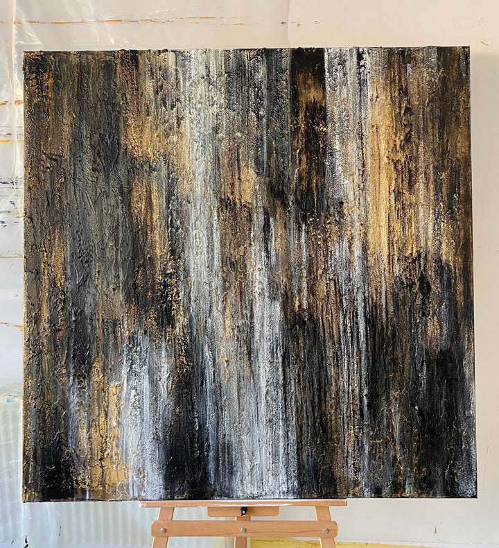 GOLDEN DEPTHS 50"x50"
