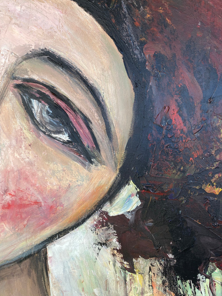 FEMININE GAZE 40"x30"