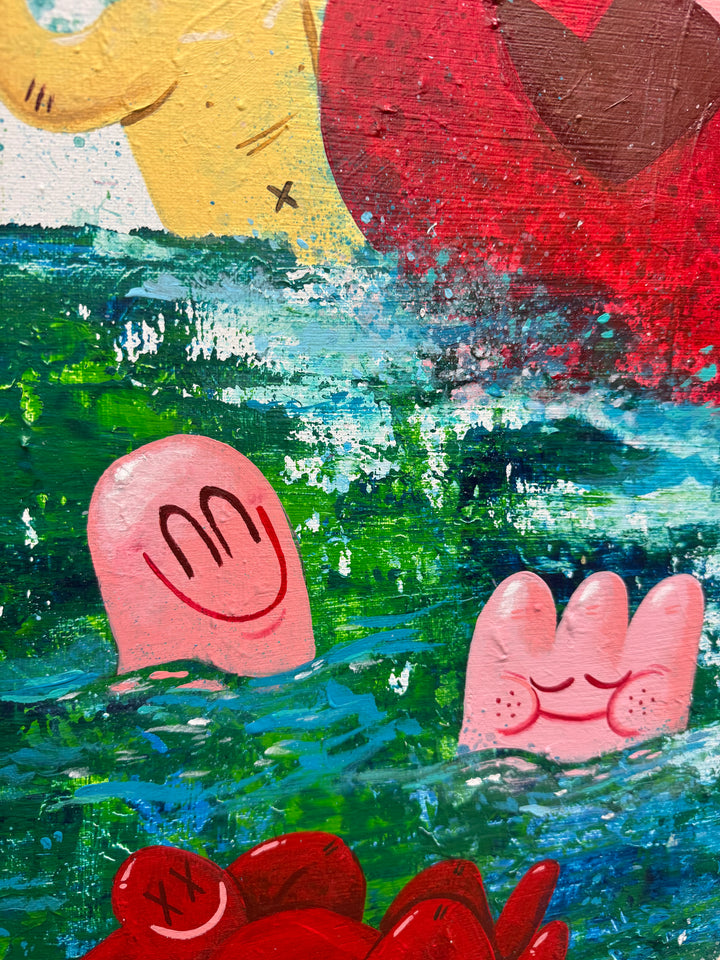 DRAGON RIDERS 31.5"x23.6"