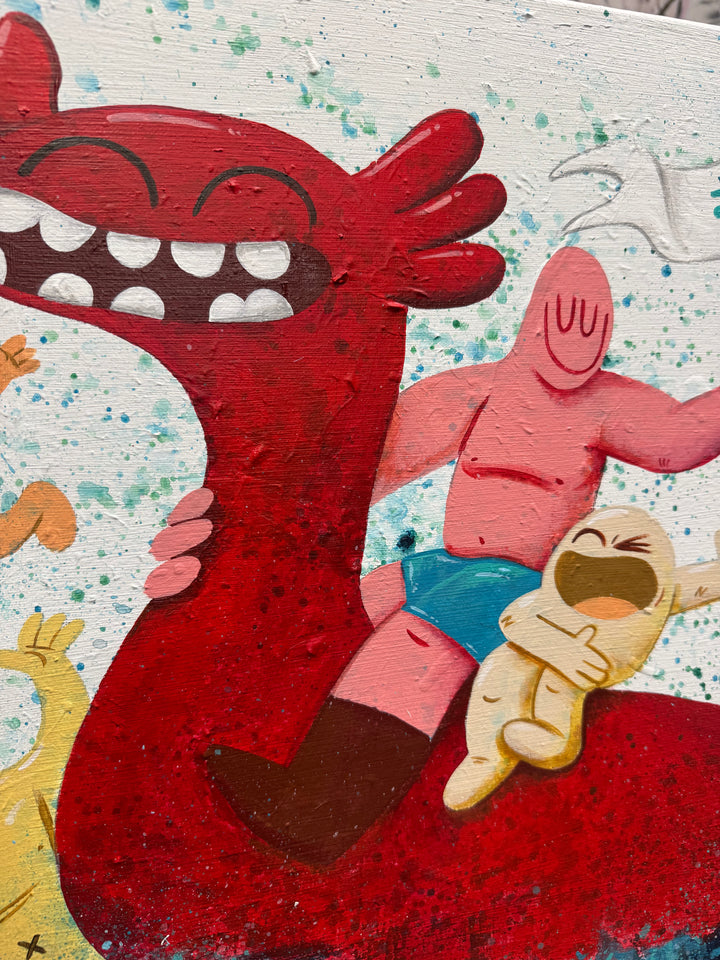 DRAGON RIDERS 31.5"x23.6"