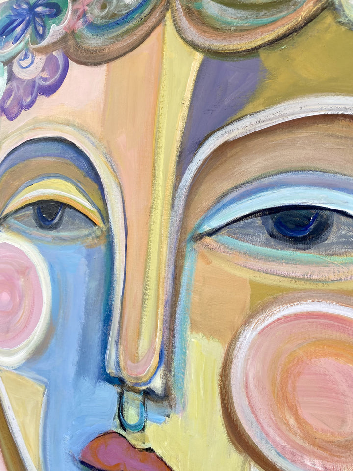 ABSTRACT CHARM 46"x46"