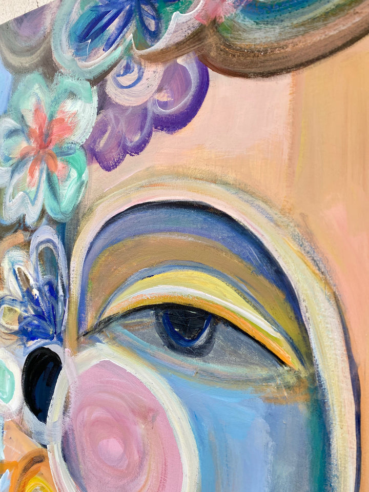 ABSTRACT CHARM 46"x46"