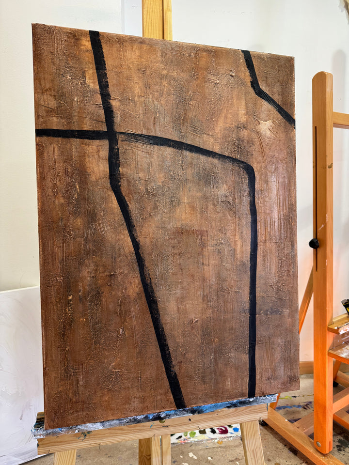 ABSTRACT TERRAIN 32x24"