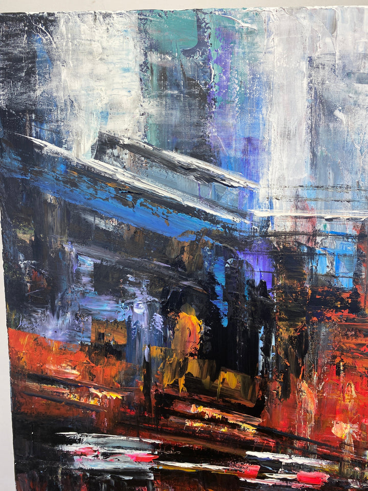 VIBRANT METROPOLIS 36"x54"