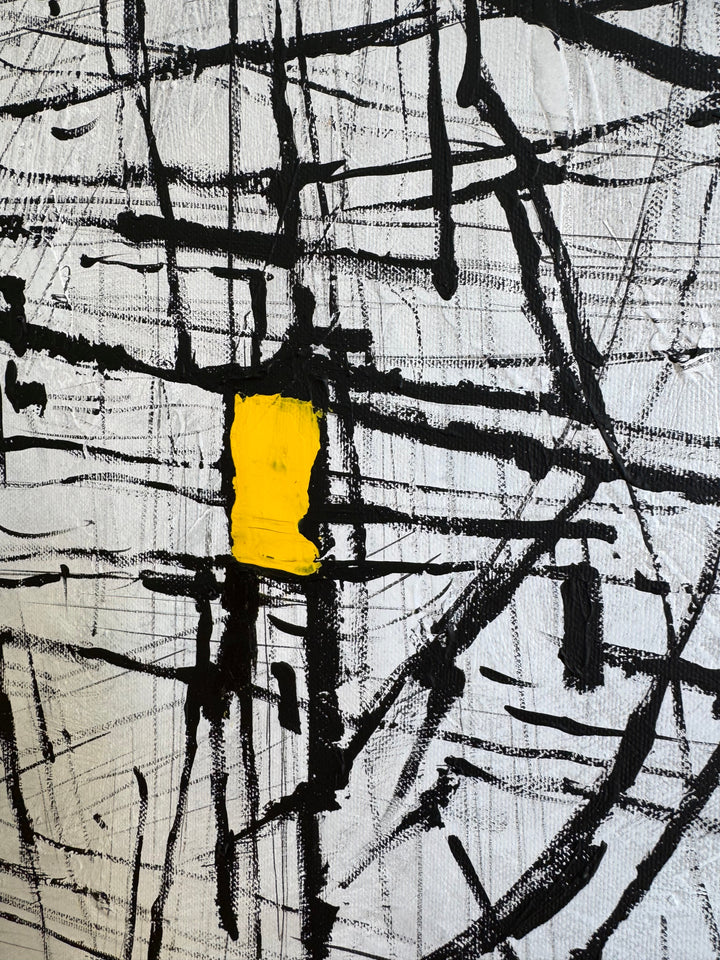 GEOMETRIC BALANCE 27.9"x23.6"