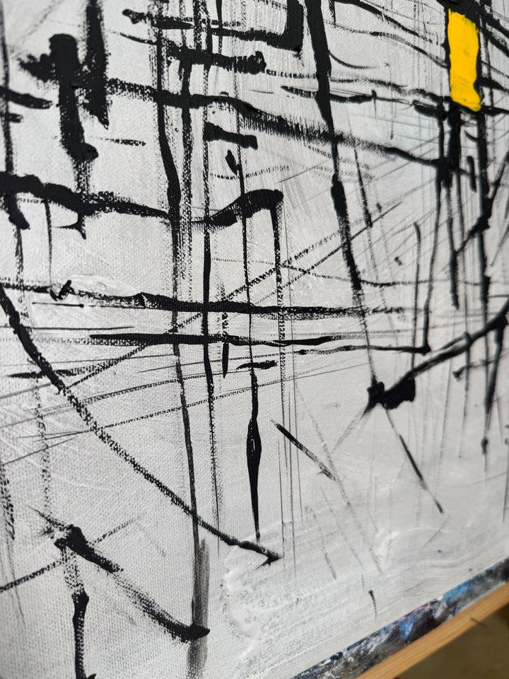 GEOMETRIC BALANCE 27.9"x23.6"