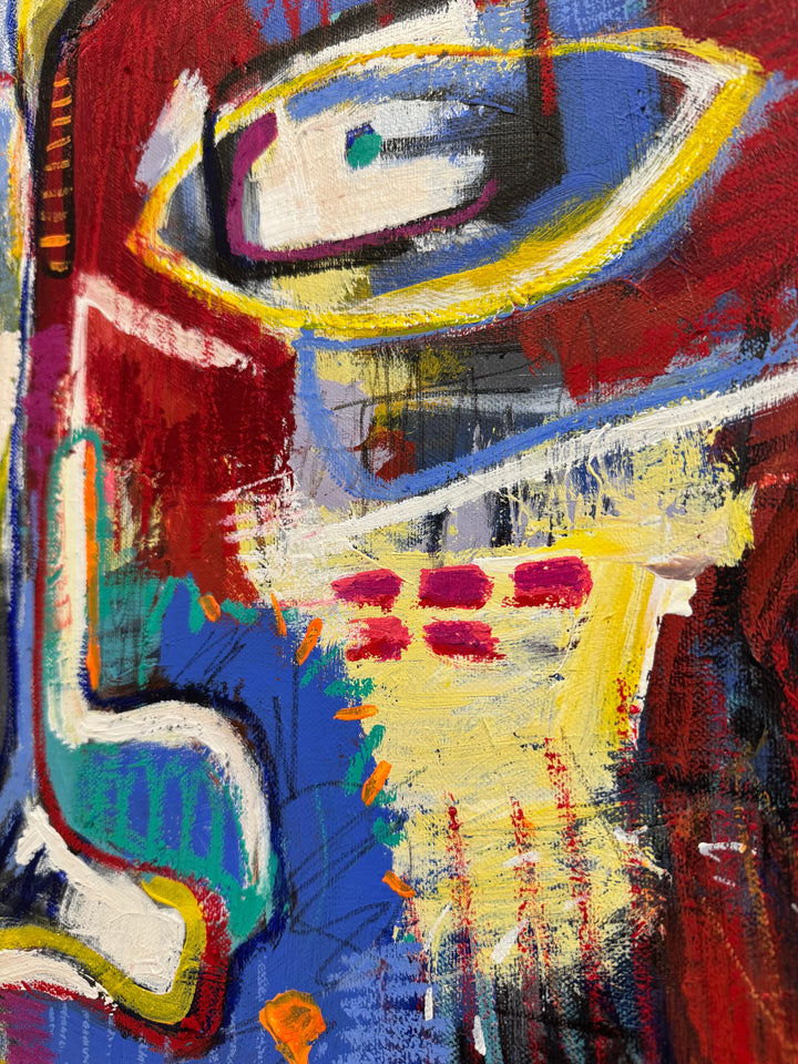 MUTED EXPRESSIONS 32"x32"