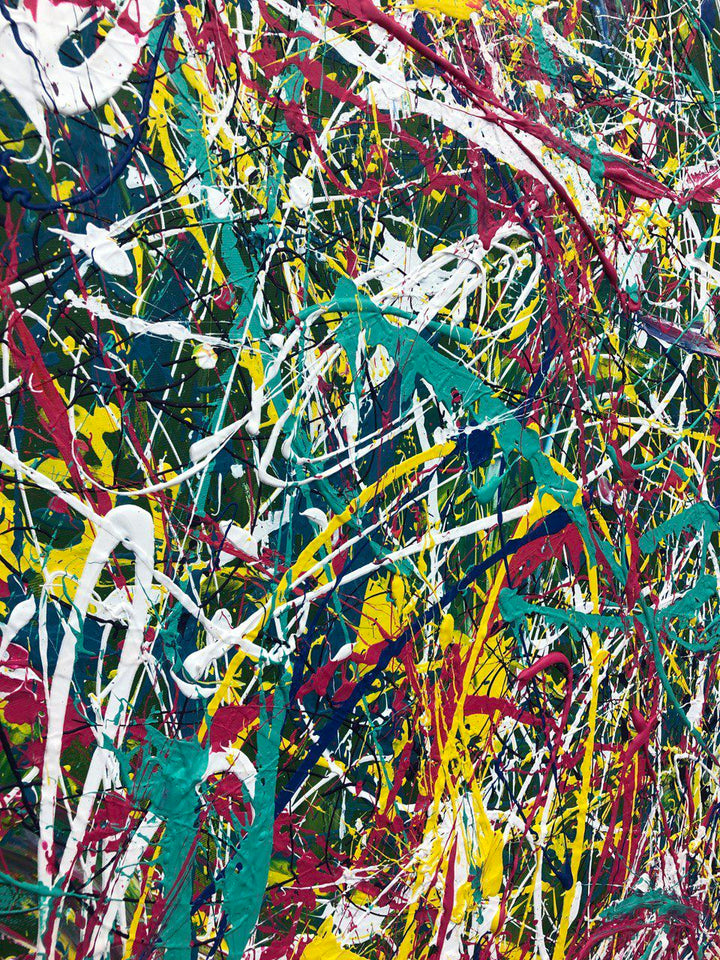 VIBRANT CHAOS 60"x30"