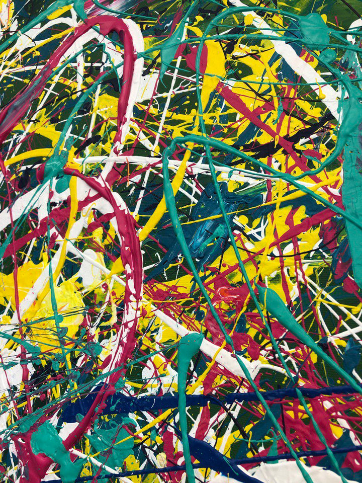 VIBRANT CHAOS 60"x30"
