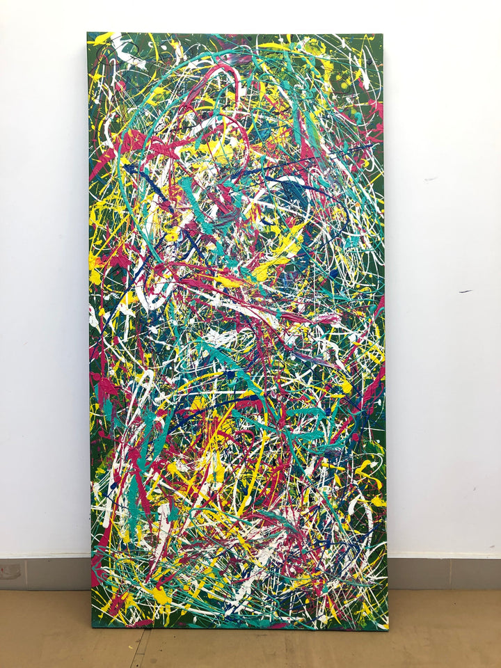 VIBRANT CHAOS 60"x30"