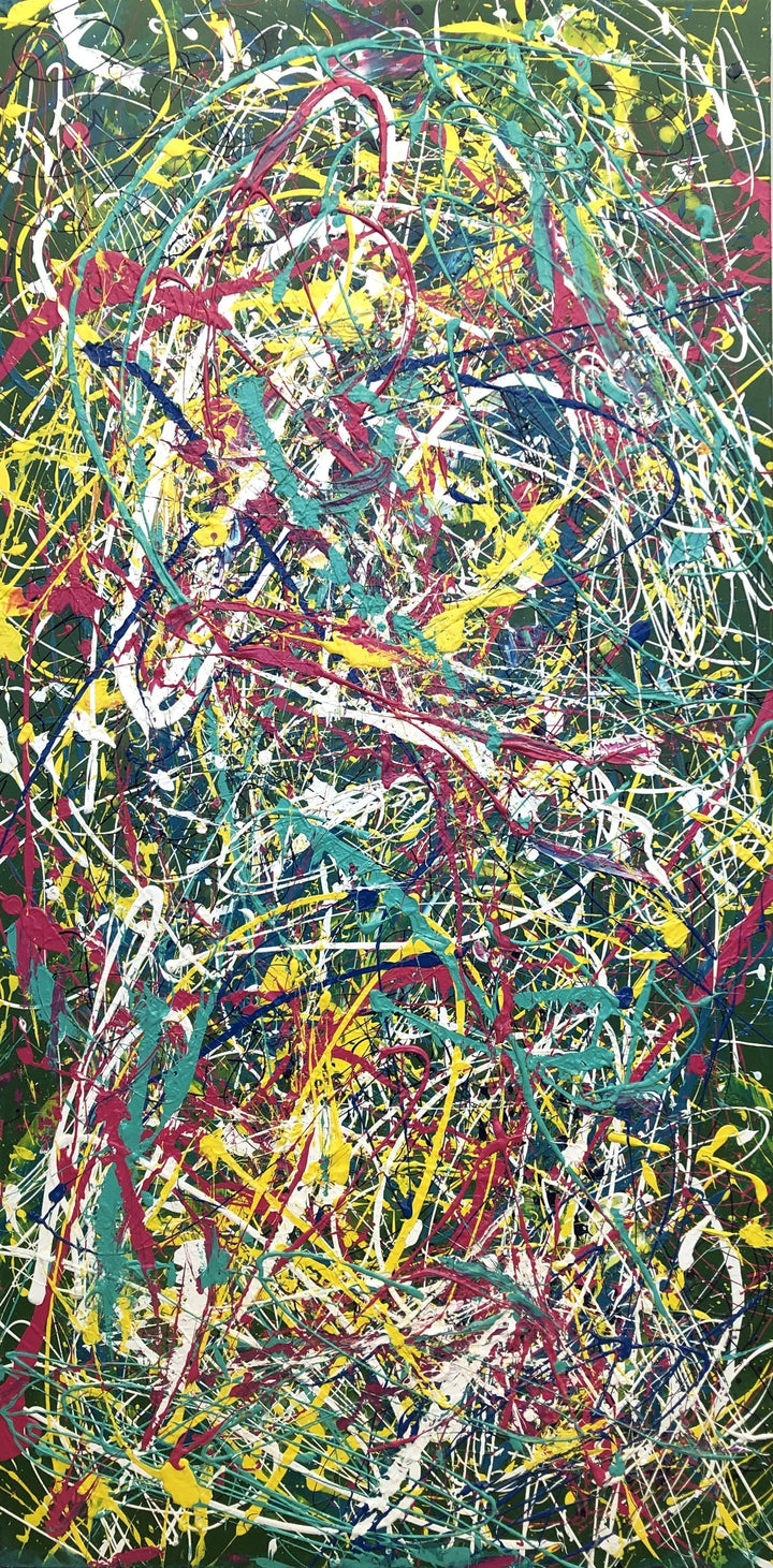 VIBRANT CHAOS 60"x30"