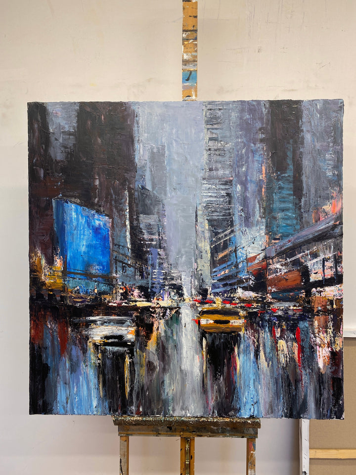 MIDNIGHT METROPOLIS 40"x40"